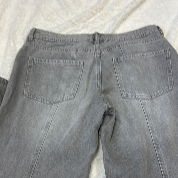 Divided Gray Flare Wide-Leg Jeans - Picture 8 of 9